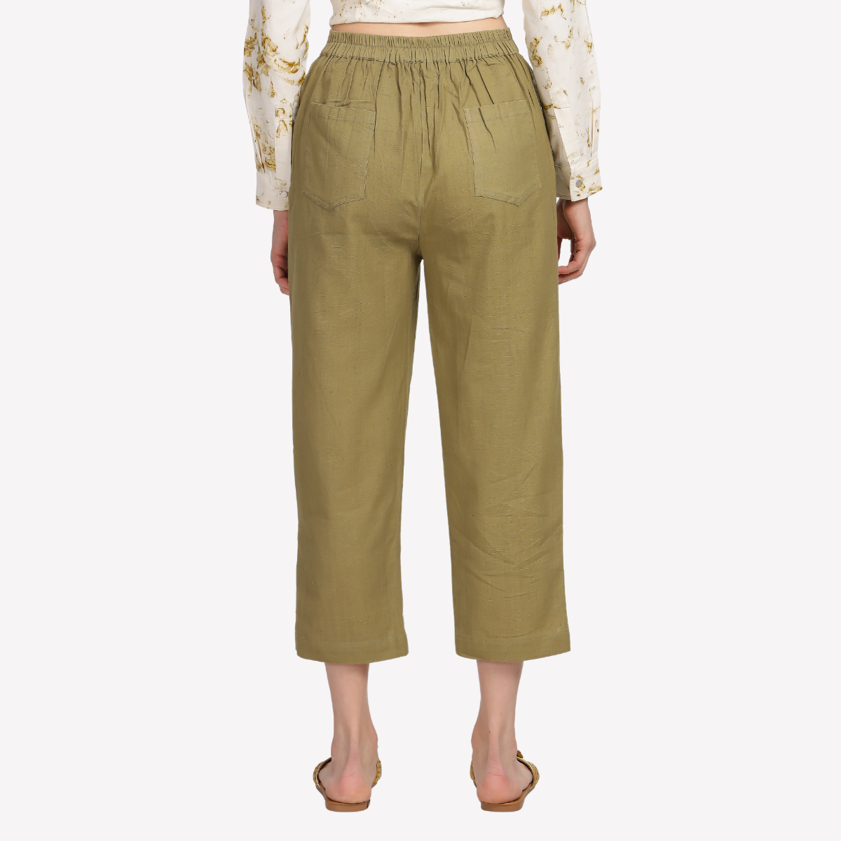 Buy Yellow Trousers & Pants for Women by JAIPURATTIRE Online | Ajio.com