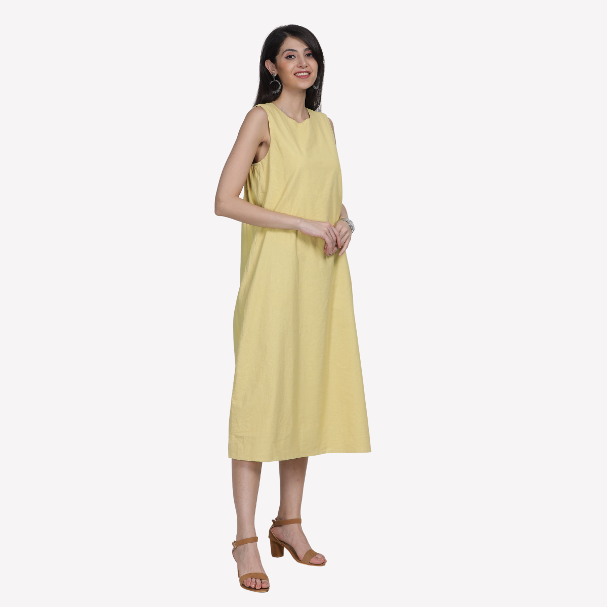 Womens Ladies Stretch Sleeveless Long Maxi Dress Bodycon Long Plain Vest  Casual Dress | Fruugo KR